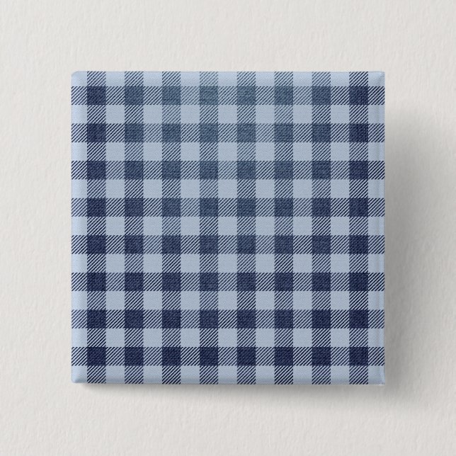 Blå pärla knapp (Framsida)