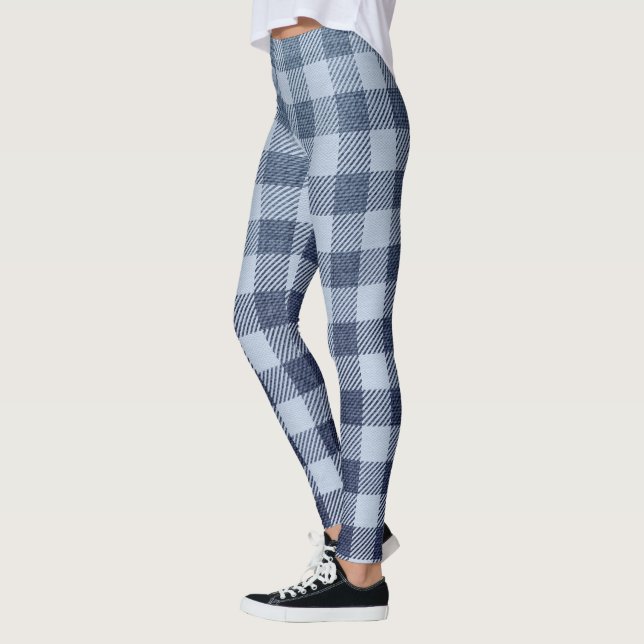 Blå pärla leggings (Vänster)