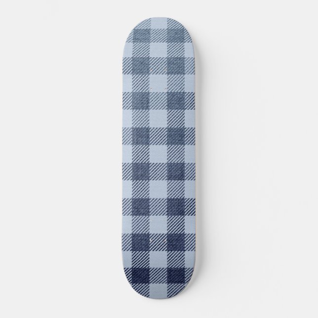 Blå pärla mini skateboard bräda 18,5 cm (Framsida)