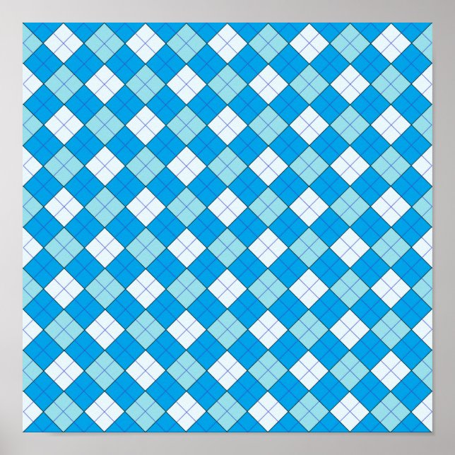 Blå pärla poster (Framsidan)