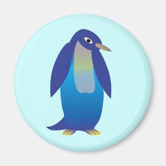 blå Penguin Magnet