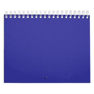 Blå (pigment) (fast färg) kalender