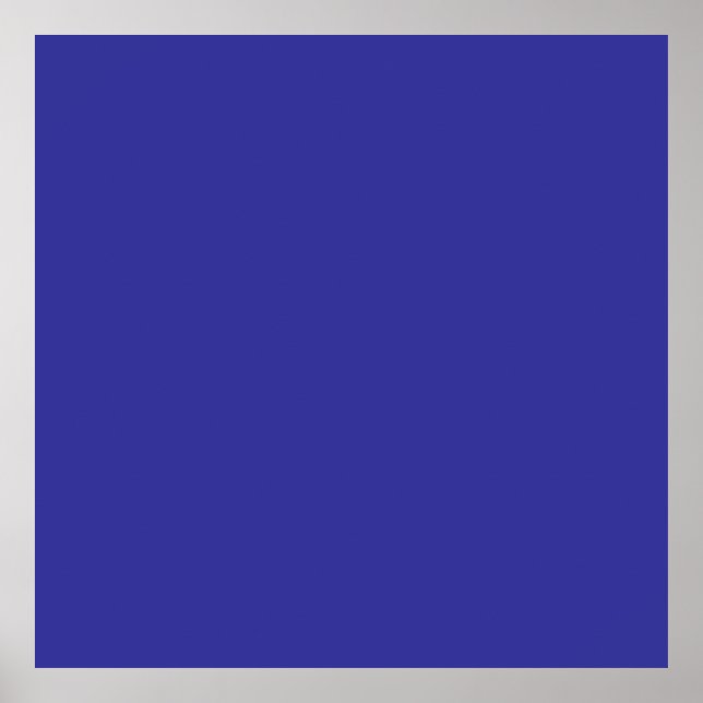 Blå (pigment) (fast färg) poster (Framsidan)