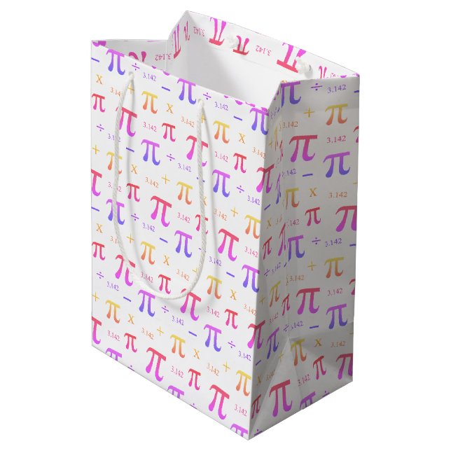 Blå PII 3.142 Matematik (Baksidan Vinklad)
