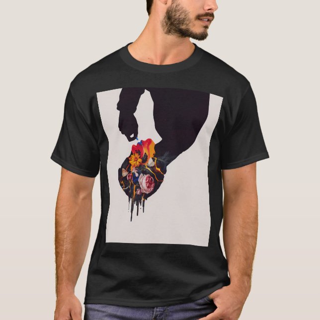 Blå piller Salig okunnighet om illusion T Shirt (Framsida)