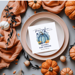 Blå pipa på hans sätt Papper pojkvän Pappersservett