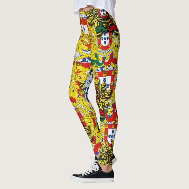 Blå plattor för portugisiska leggings (Vänster)