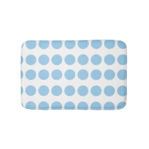 Blå Polka dots-design