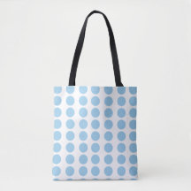 Blå Polka dots-design