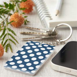 Blå Polka dots, Polka Dot Mönster, punkter
