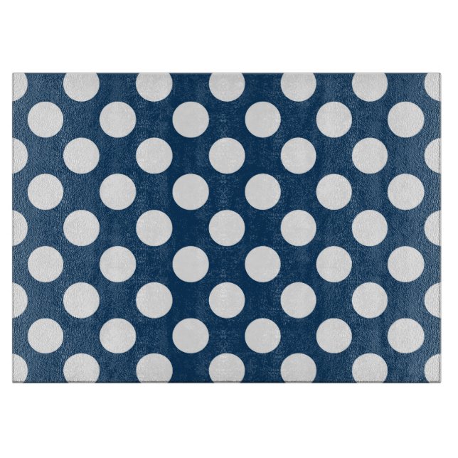 Blå Polka dots, Polka Dot Mönster, punkter (Framsidan)