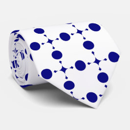 Blå Polka dots, Polka Dot Mönster, punkter Slips