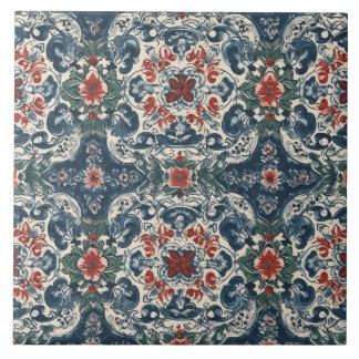 Blå portugisiska plattor för timofri skönhet kakelplatta