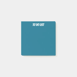 Blå Post-it Block