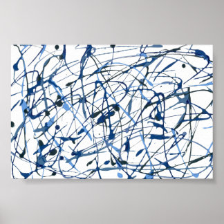 Blå Poster
