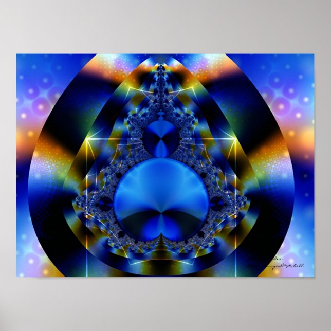 Blå  poster (Framsidan)