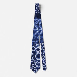 Blå primitiva märken Abstrakt Neck Tie Slips
