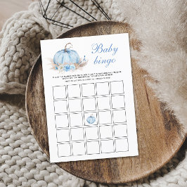 Blå Pumpkin Baby Bingo-spelkort Tilläggskort