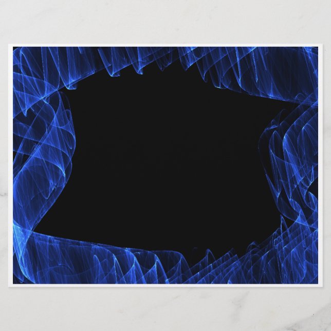 blå ram reklamblad (Framsidan)