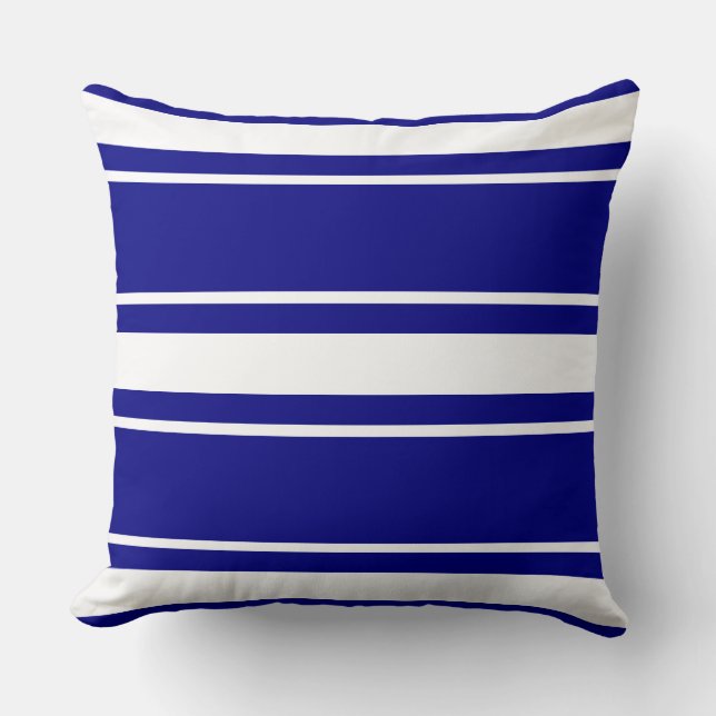 Blå Rand Kudde (Framsida)