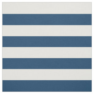 Blå Rand, vit Rand, stripe Mönster Tyg