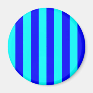 Blå randig magnet