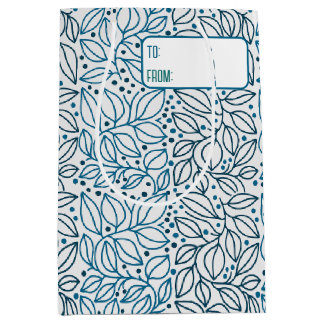 Blå Retro Tides från jul Vibes