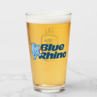 Blå Rhino Glaskopp