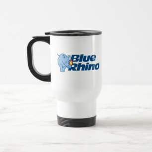 Blå Rhino Resemugg