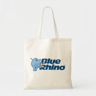 Blå Rhino Tygkasse