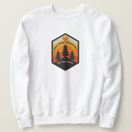 Blå Ridge-berg Lång Ärmad Tröja