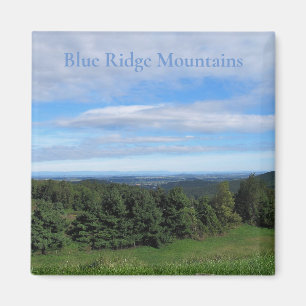 Blå Ridge-berg Magnet