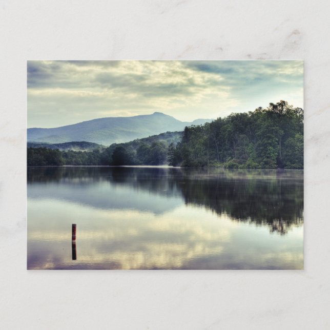 Blå Ridge-berg Vykort (Framsida)