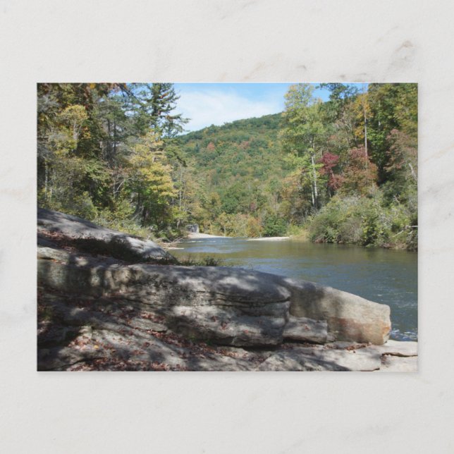 Blå Ridge-berg Vykort (Framsida)