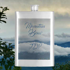 Blå Ridge Mountain Anpassade Mountain Brew Fickplunta