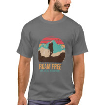 Blå Ridge Mountain Roam Free Hiking Outdoor shirt