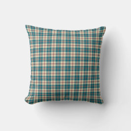 Blå, Röd, Björnhäftning, Cushion Kudde