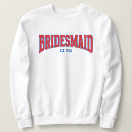 Blå + Röd Falskt glitter BRUDJUNGFRU Sängvätningsp T Shirt