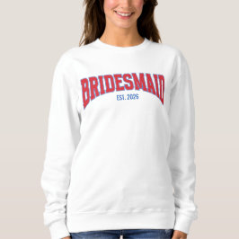 Blå + Röd Falskt glitter BRUDJUNGFRU Sängvätningsp T Shirt