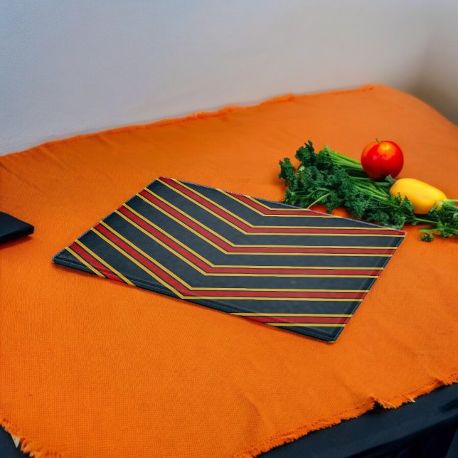 Blå rödbrun Rand (Chopping Board)