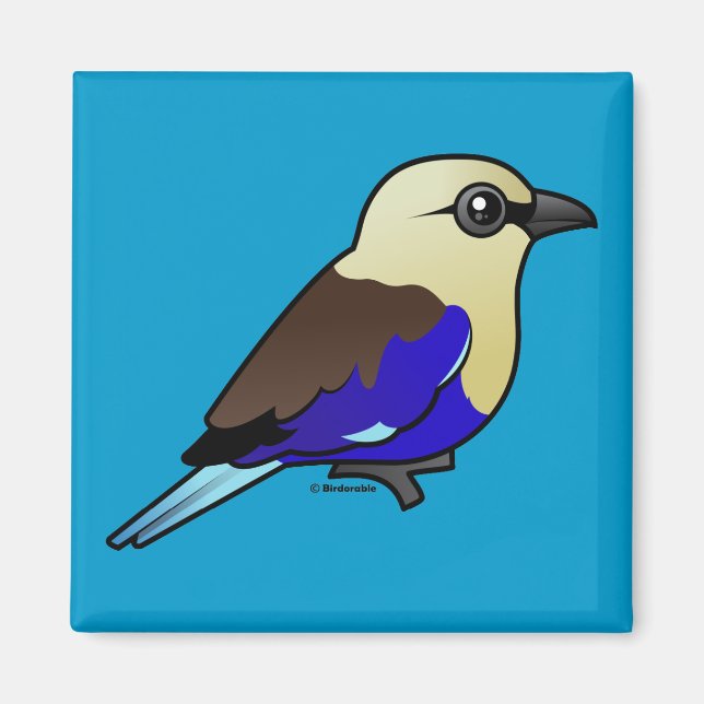 Blå roll magnet (Framsidan)