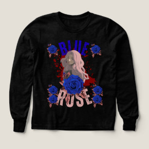 blå ros t shirt