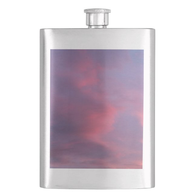 Blå Rosa Moln Fickplunta (Framsidan)