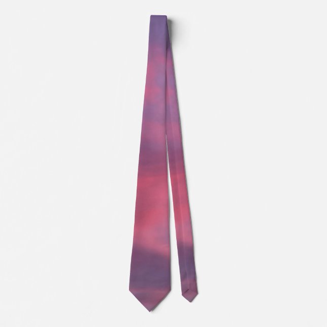 Blå Rosa Moln Slips (Framsida)