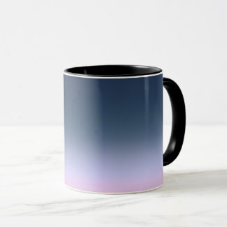 Blå-rosa Ombre . Mugg