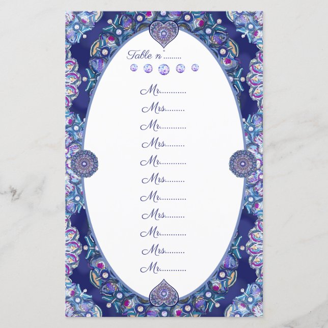 Blå Rosett (Framsida)