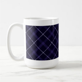 Blå rutig / Tartan Kaffemugg