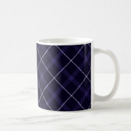 Blå rutig / Tartan Kaffemugg