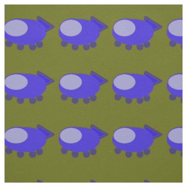 Blå ryggmärgsstruktur tyg (Provkarta)