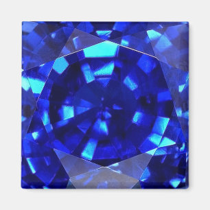 Blå safir 3 magnet